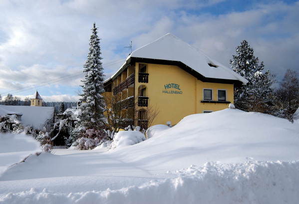 Wellness Hotel Krone Igelsberg im Winter