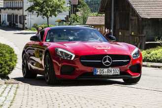 Fahrtraining mit den Exklusiven Sportwagen Mercedes Benz AMG GT  im Schwarzwald